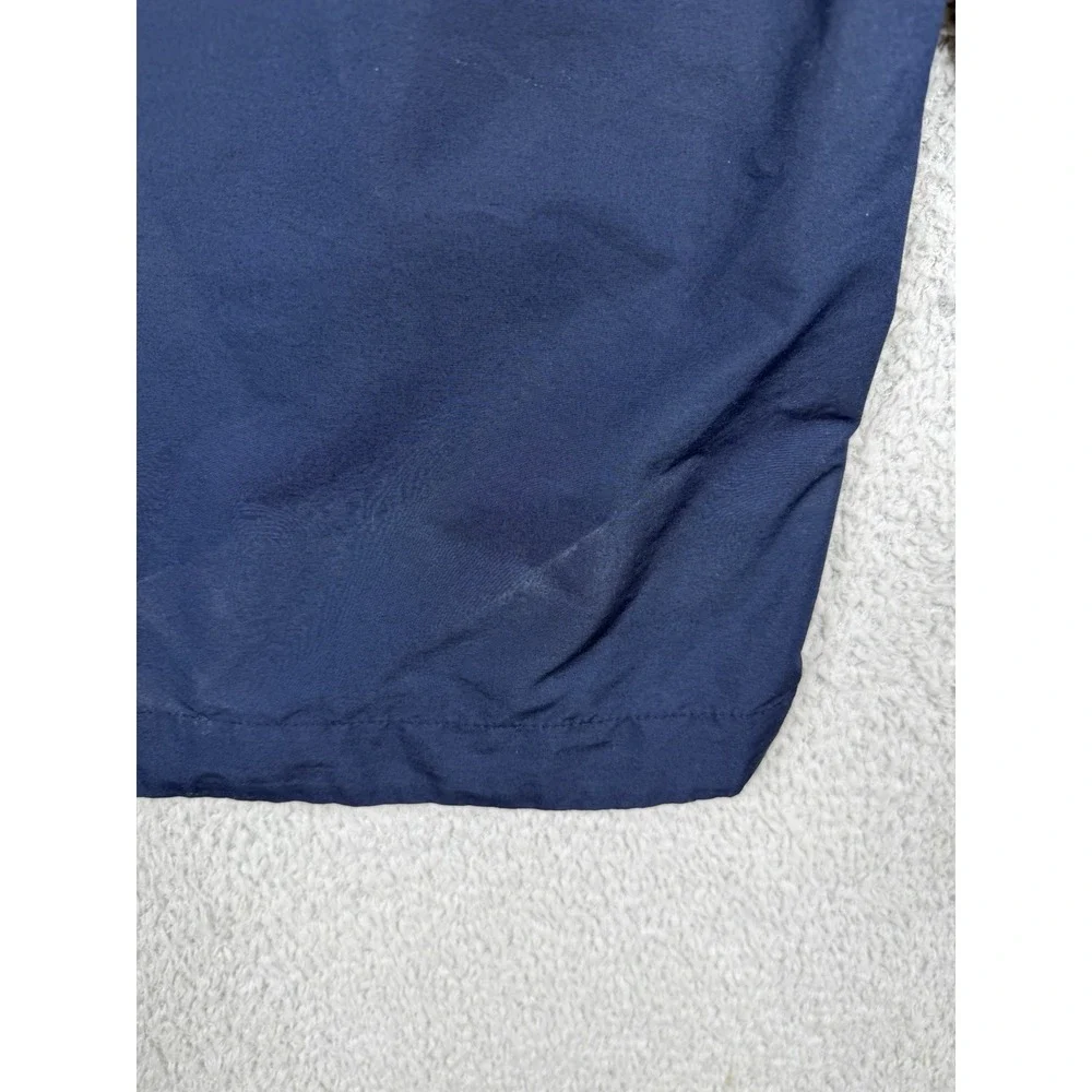 Everlane Mens M Navy ReNew Hooded Rain Windbreaker Jacket Recycled Polyester